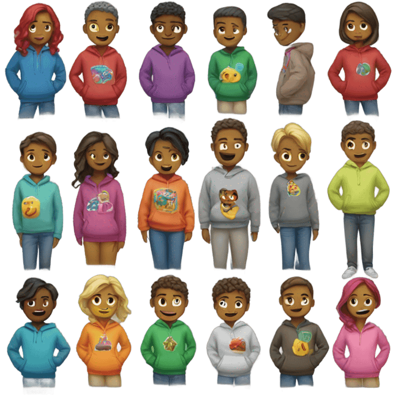  colorfulSweatshirts emoji