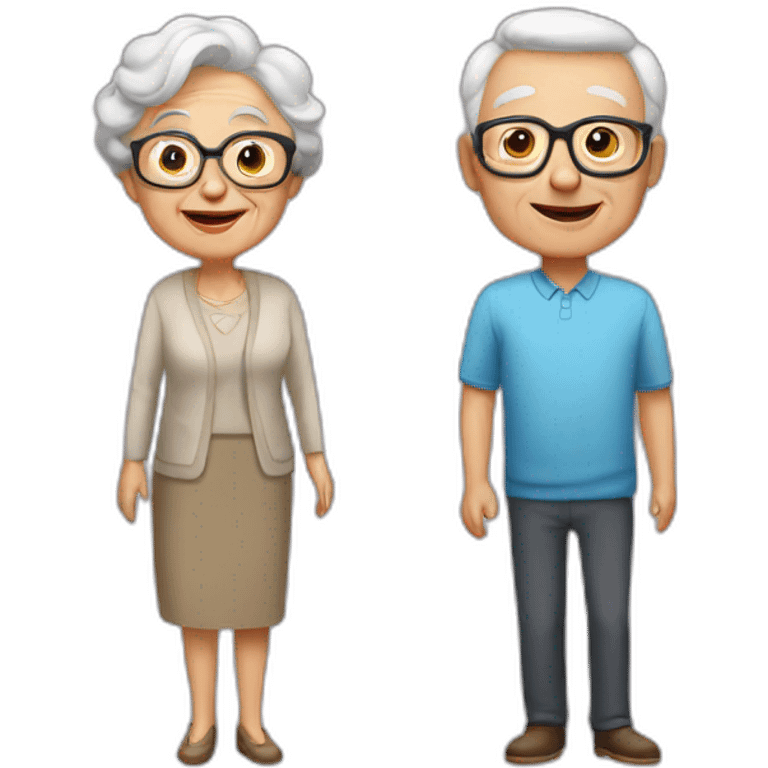 grand parents emoji