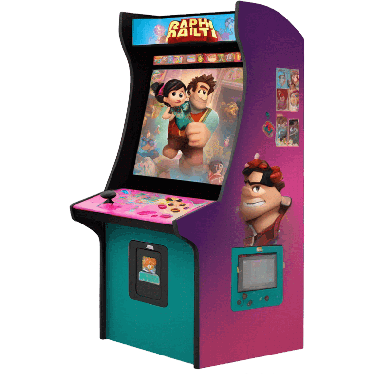 Wreck it Ralph Arcade game  emoji