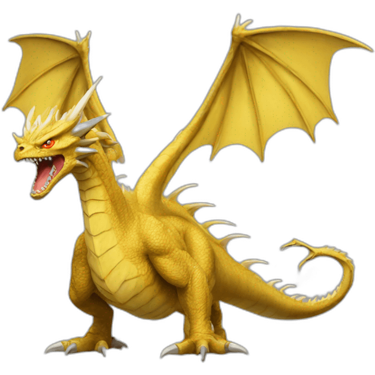 furious ghidorah emoji