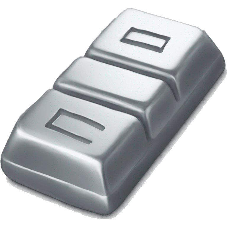 silver bar emoji