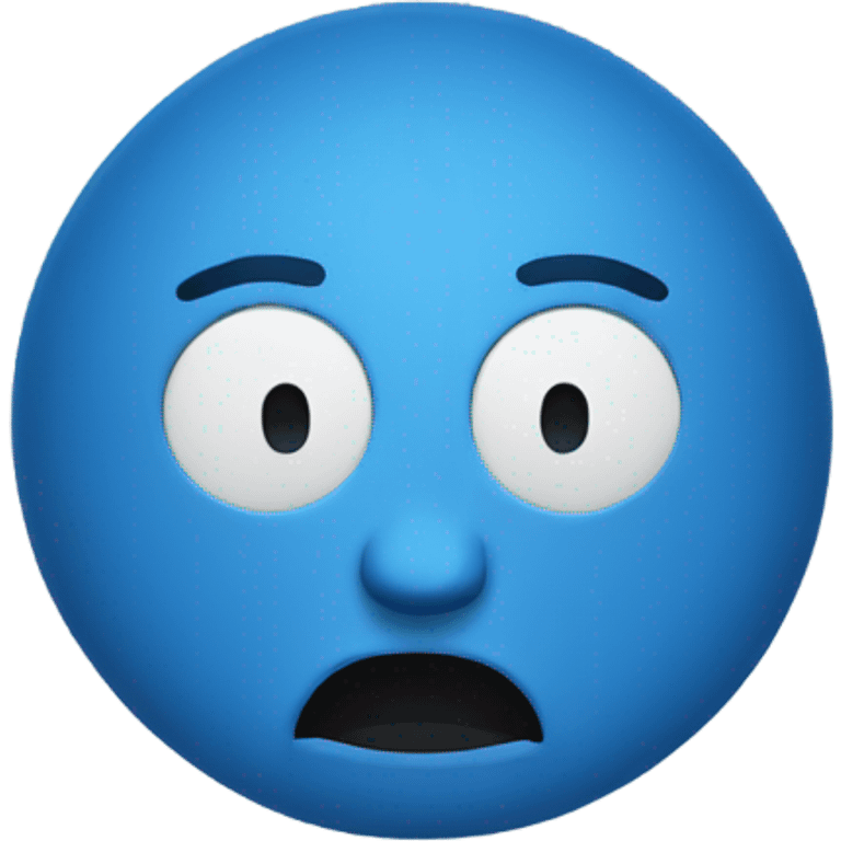 blue circle emoji