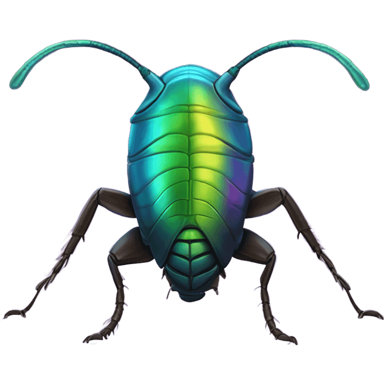 Space alien cockroaches  emoji