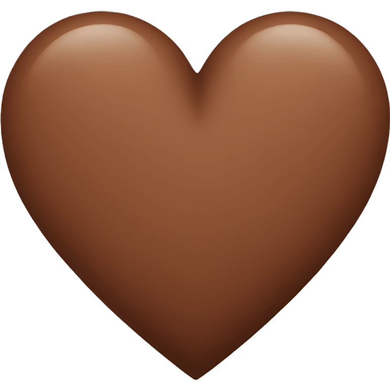 brown heart  emoji