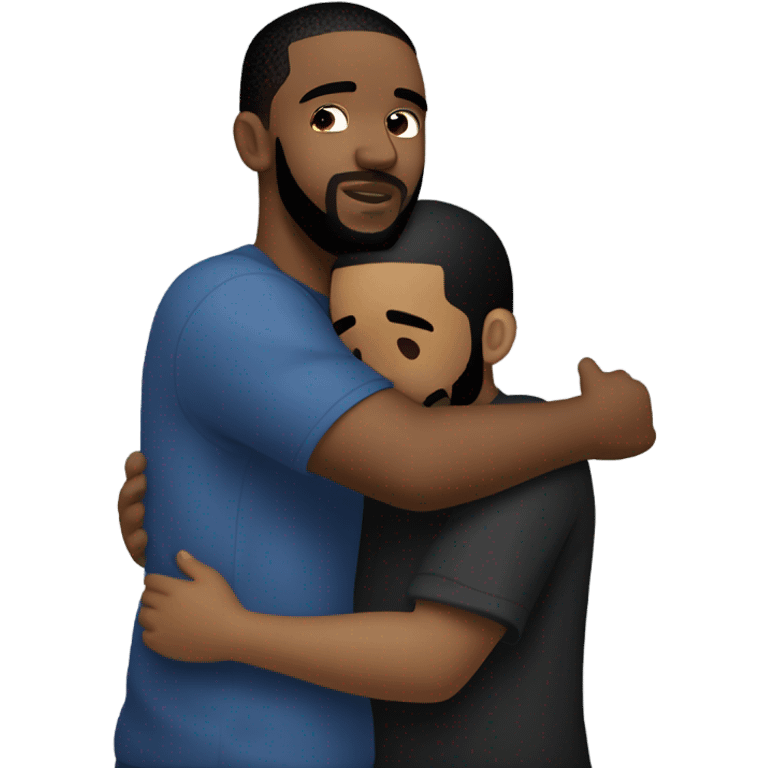 Kendrick Lamar hug drake emoji