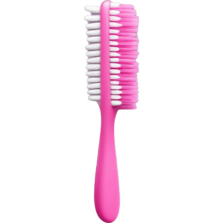 pink toothbrush emoji