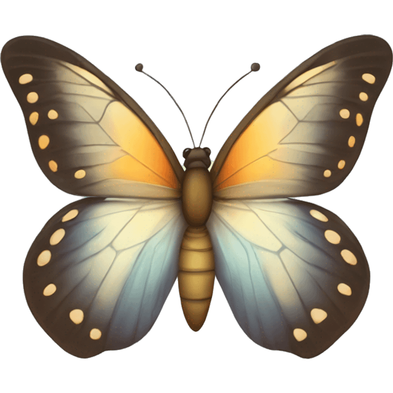 Butterfly with fie wings emoji