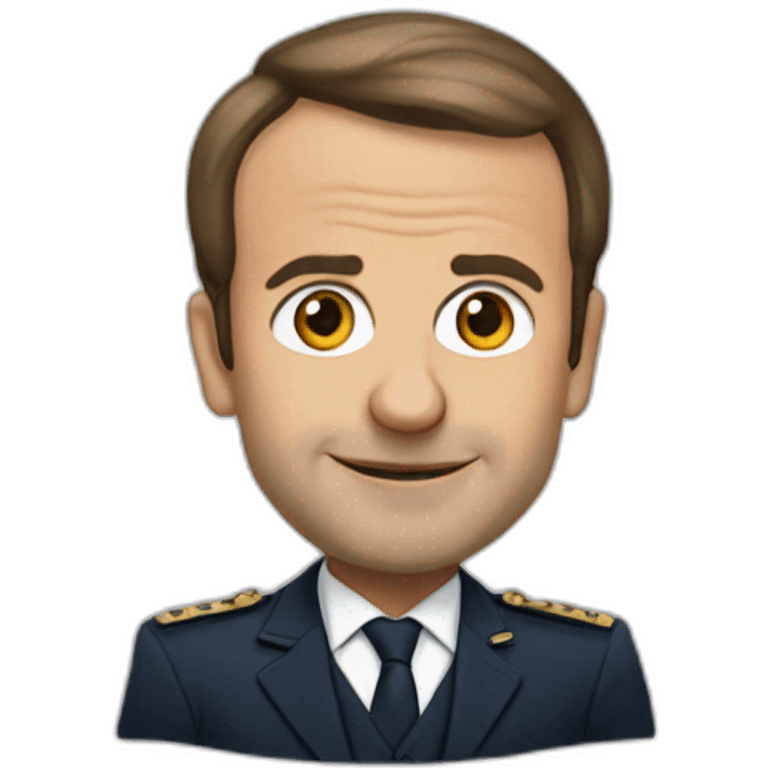 Emanuel macron emoji