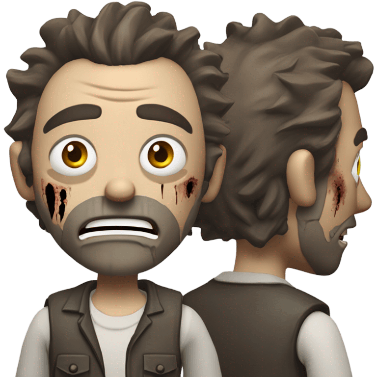 zombie rick grimes emoji