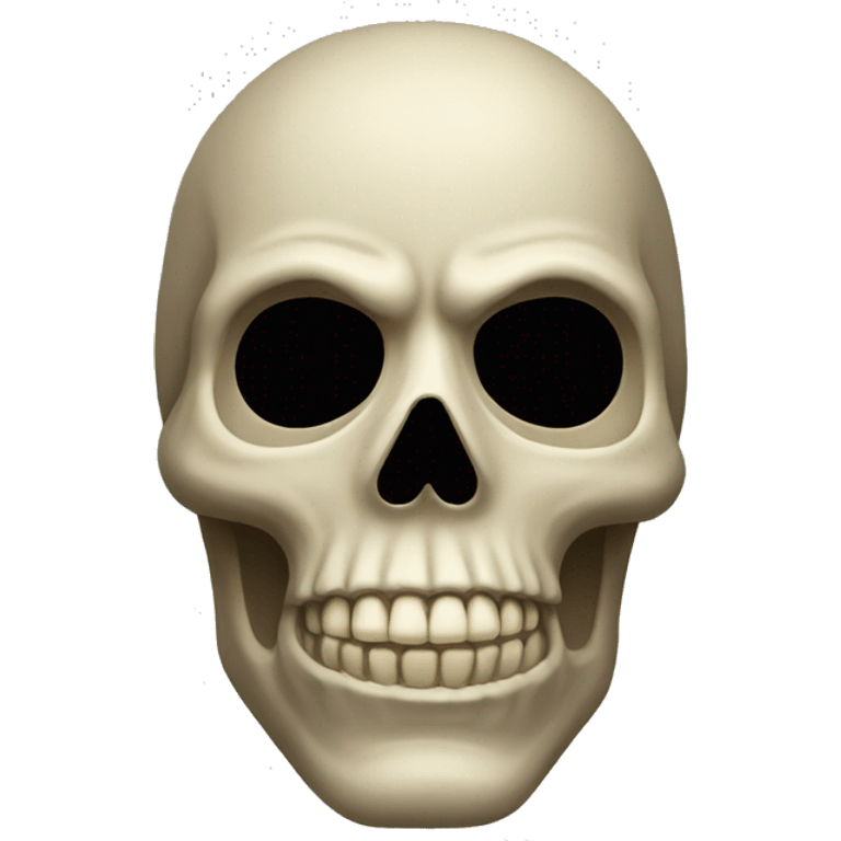 A skull mask emoji