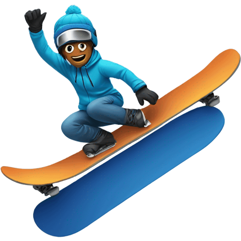 Snow board emoji