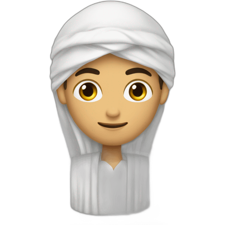 Cristiano Ronaldo wearing an arabic Kandura emoji