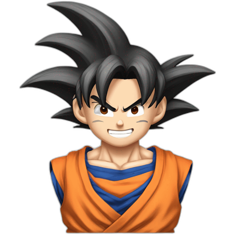 Goku feliz emoji