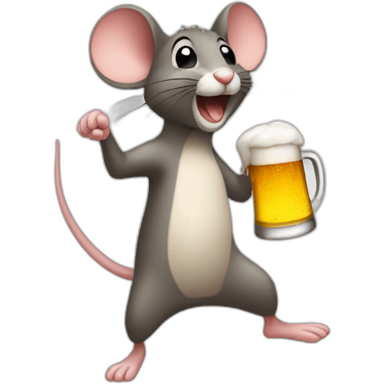 mouse-dancing-with-a-beer emoji