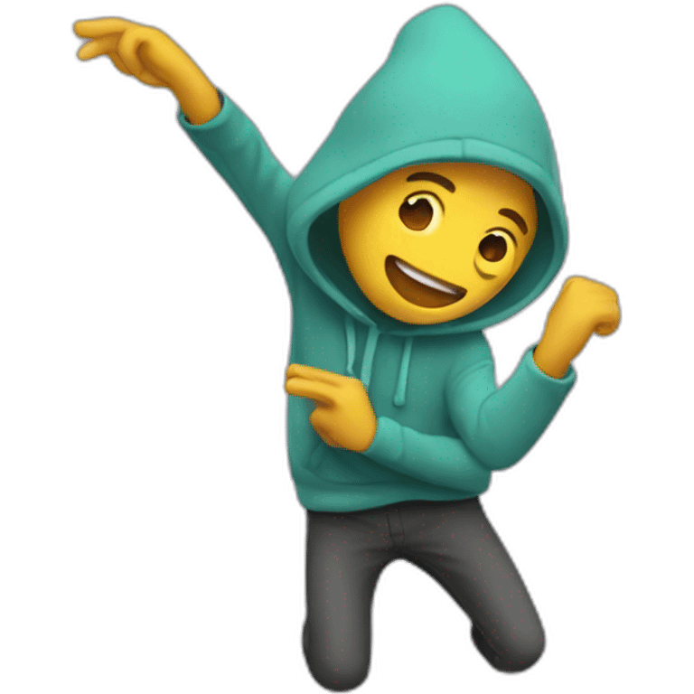 Personne qui DAB emoji