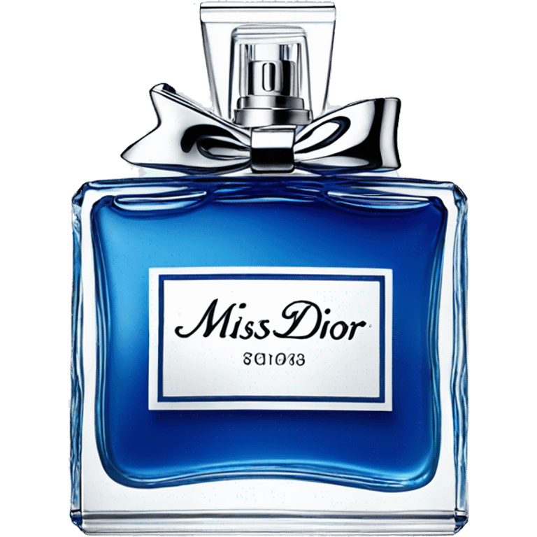 Blue Miss dior perfume emoji