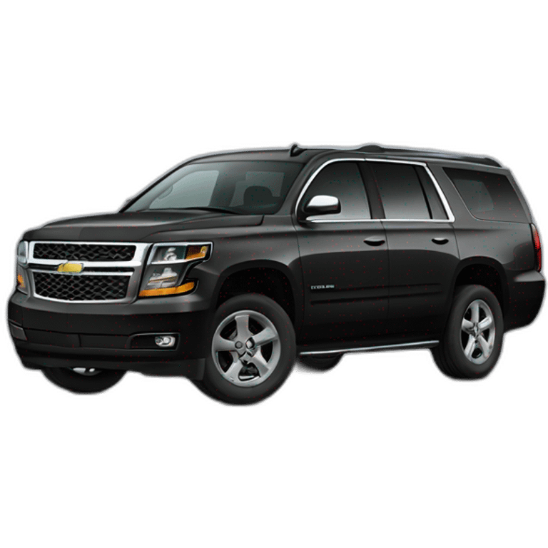 Chevrolet suburban negra emoji