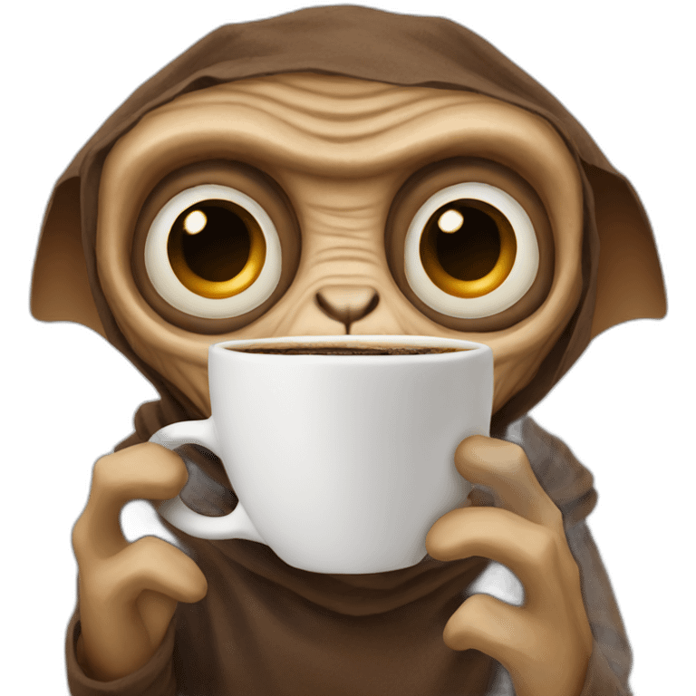 Et-with-coffee emoji