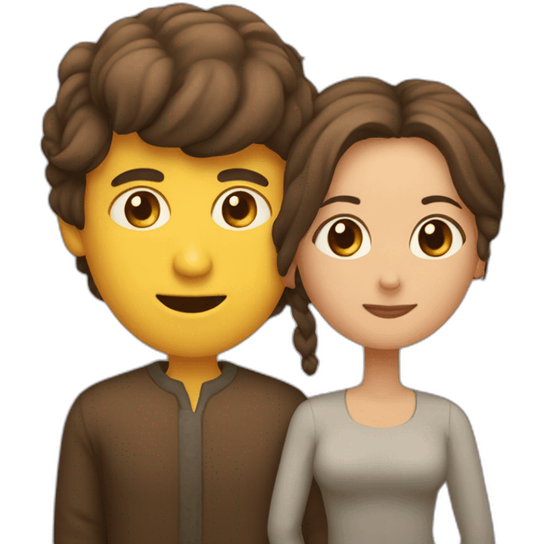 hombre pidiendole matriminio a una mujer emoji