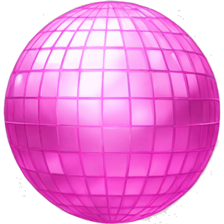 Light pink disco ball emoji