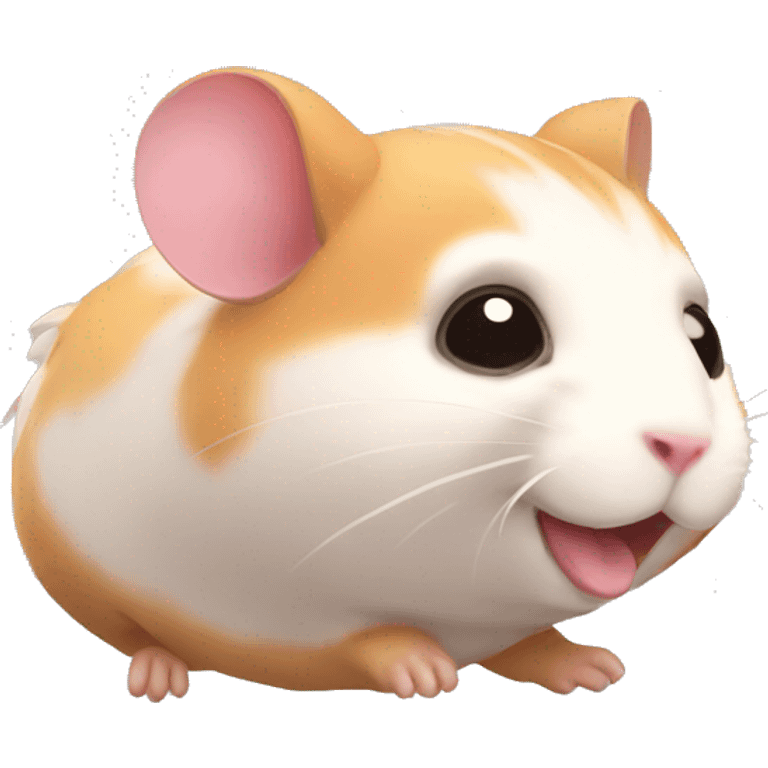 hamster rolling emoji