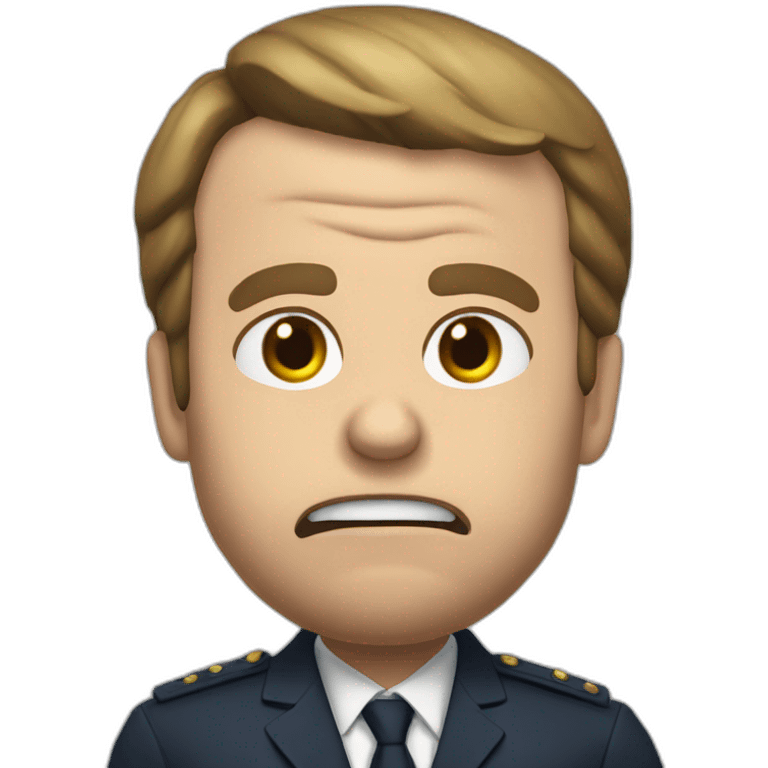 macron hangry emoji