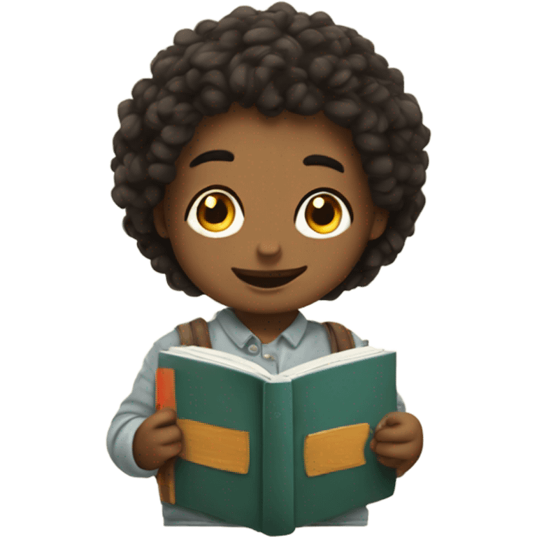 Libro cute emoji