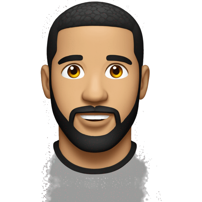 Drake with hot coals emoji