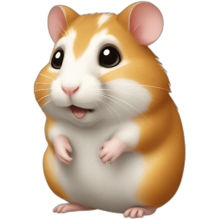 hamster full body emoji