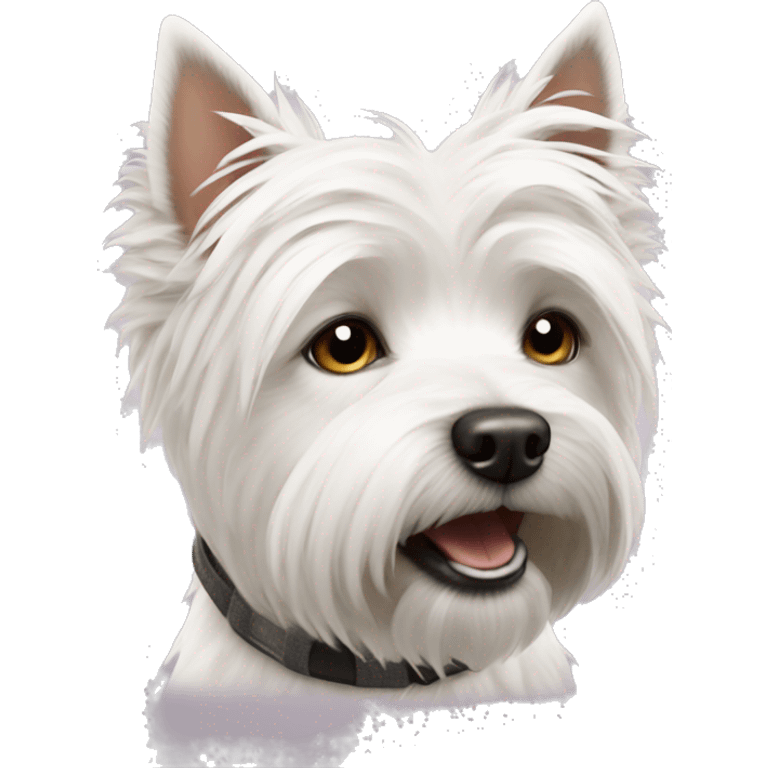 West highland white terrier  emoji