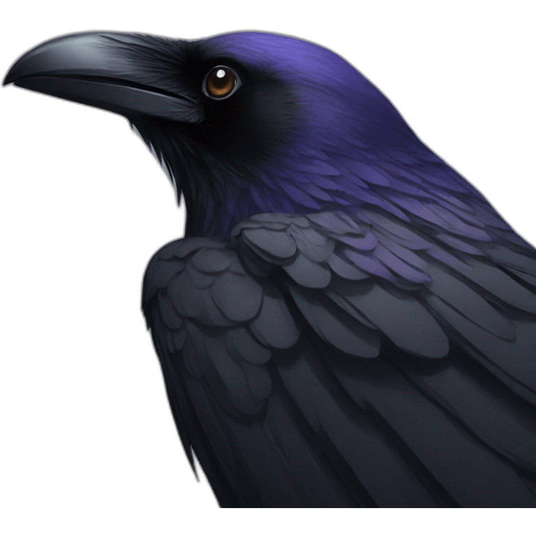 Raven wing emoji