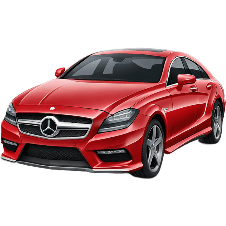 Mercedes cls red emoji