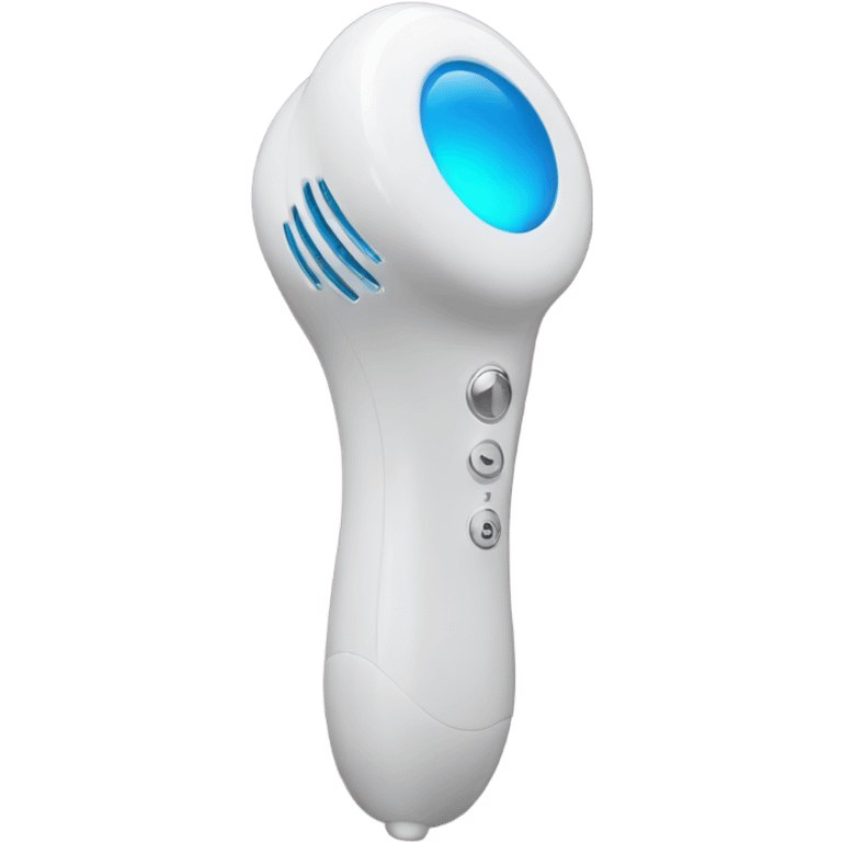 electric massager wand shaped emoji