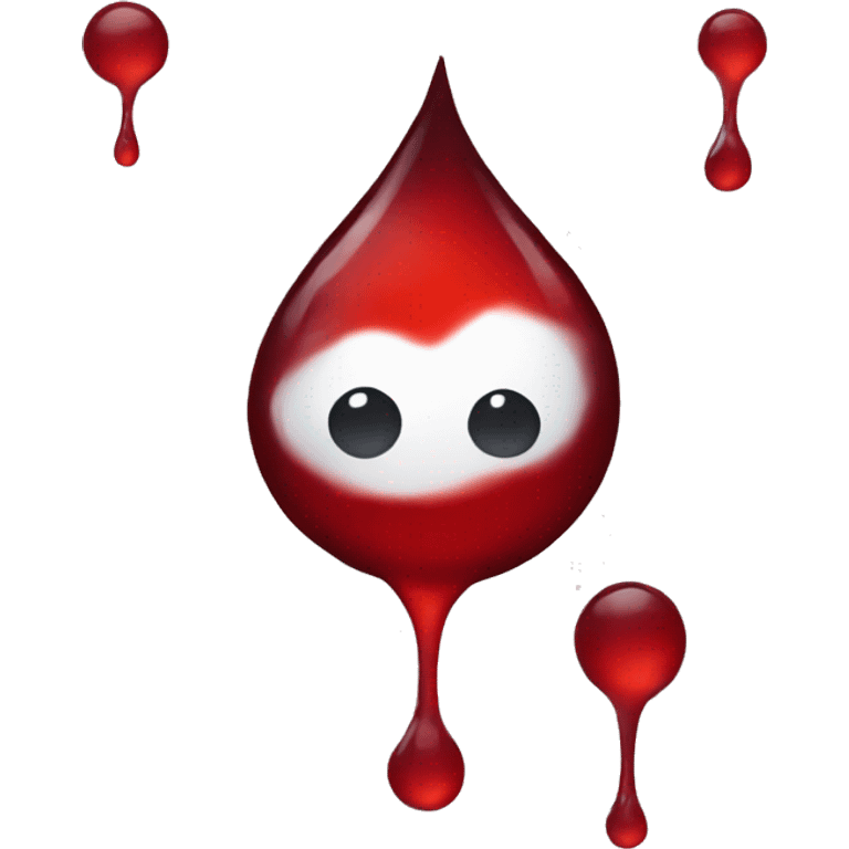 3 Blood droplets  emoji