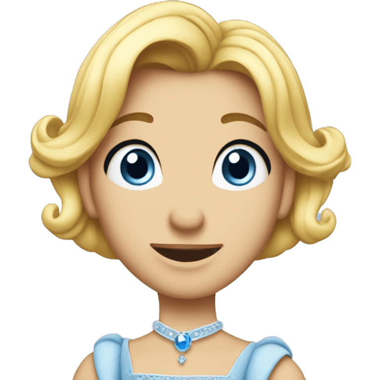 surprising cinderella  emoji