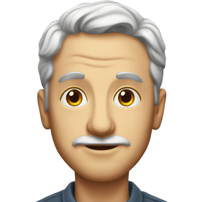 charming portrait of a man emoji