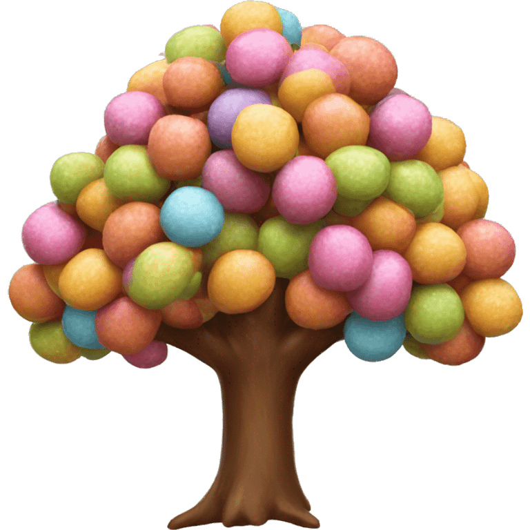 arbol de dulces emoji