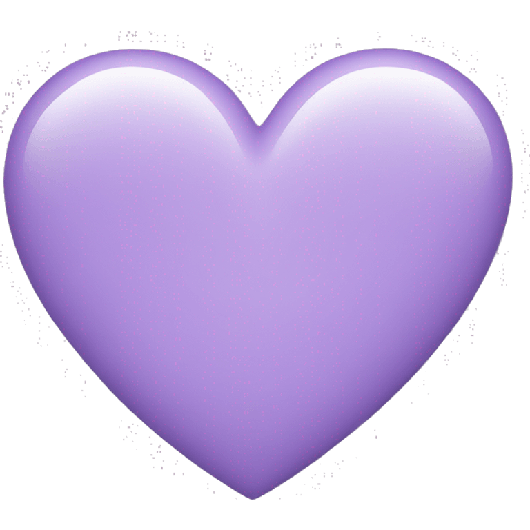 Light purple Heart emoji