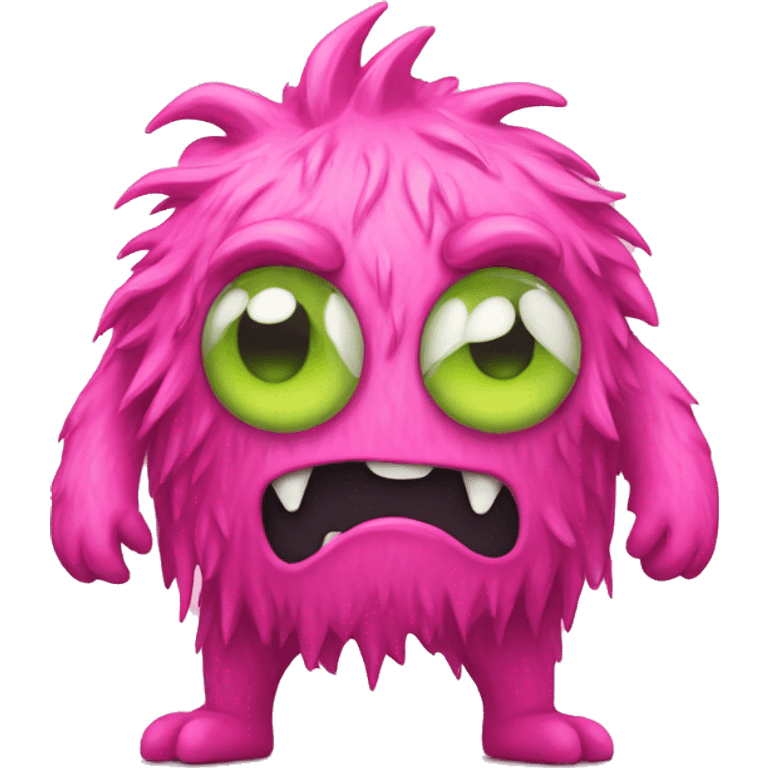 Pink monster energy emoji