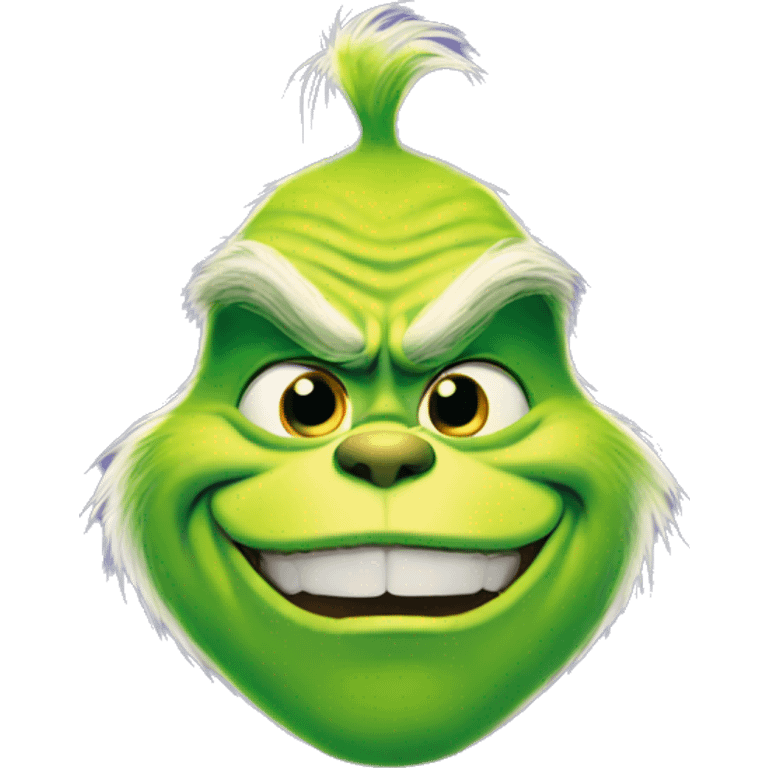 the Grinch emoji