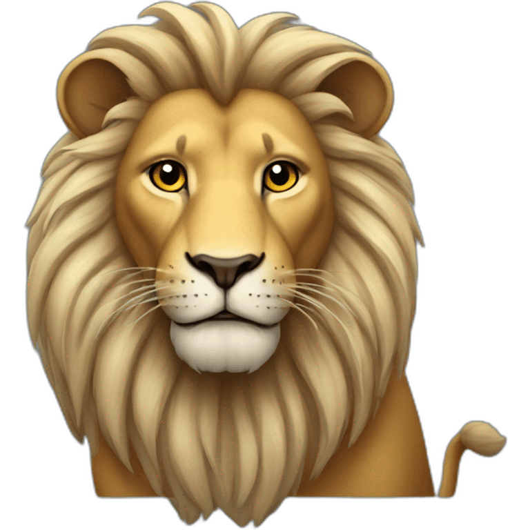 Lion souris emoji