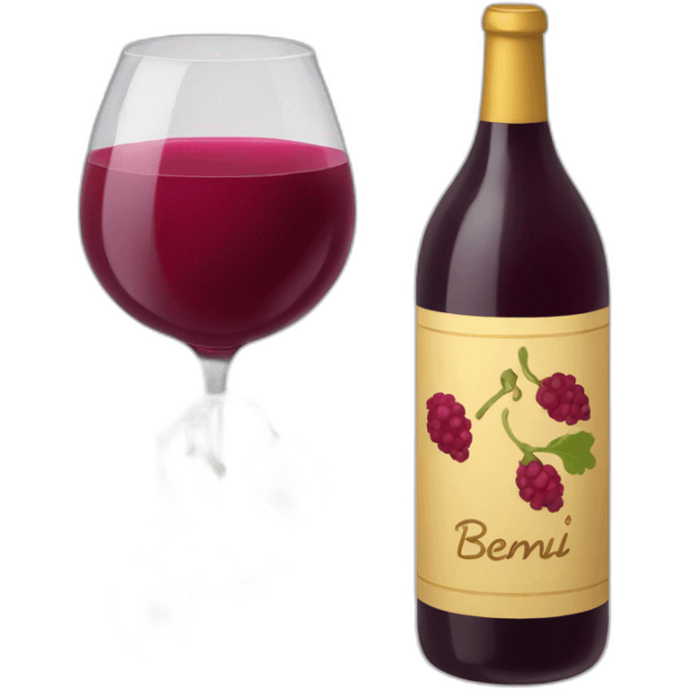 Beaujolais nouveau emoji