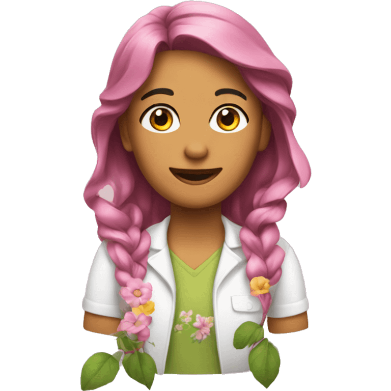 Florista emoji