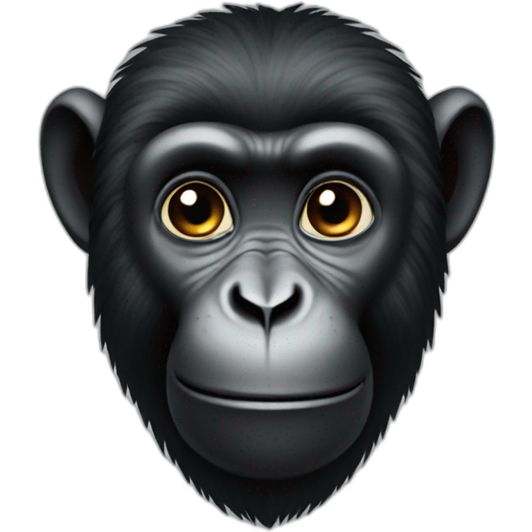 black monkey emoji