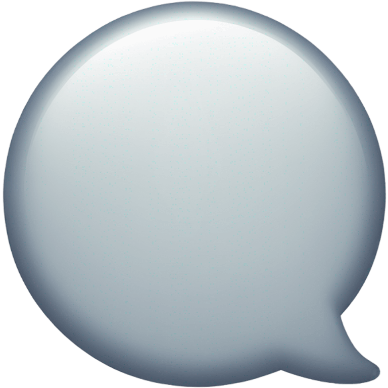 message bubble emoji