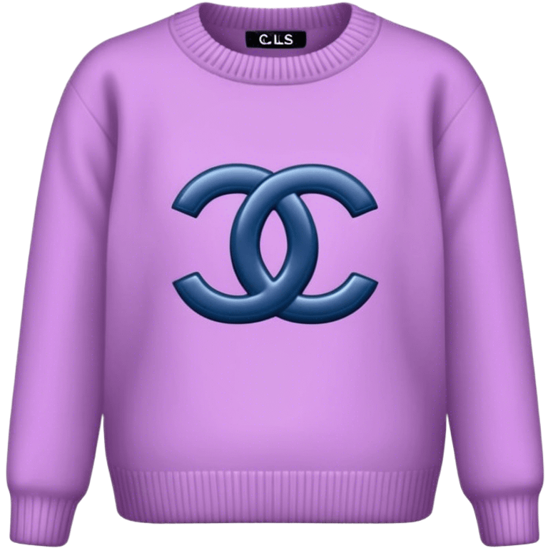 sweater chanel emoji