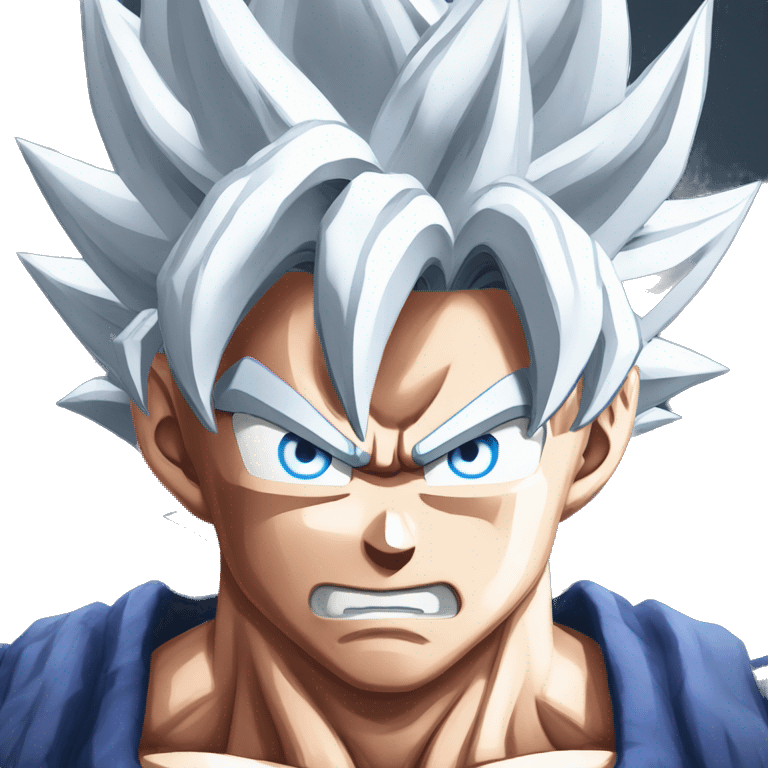 Goku ultra instinct emoji