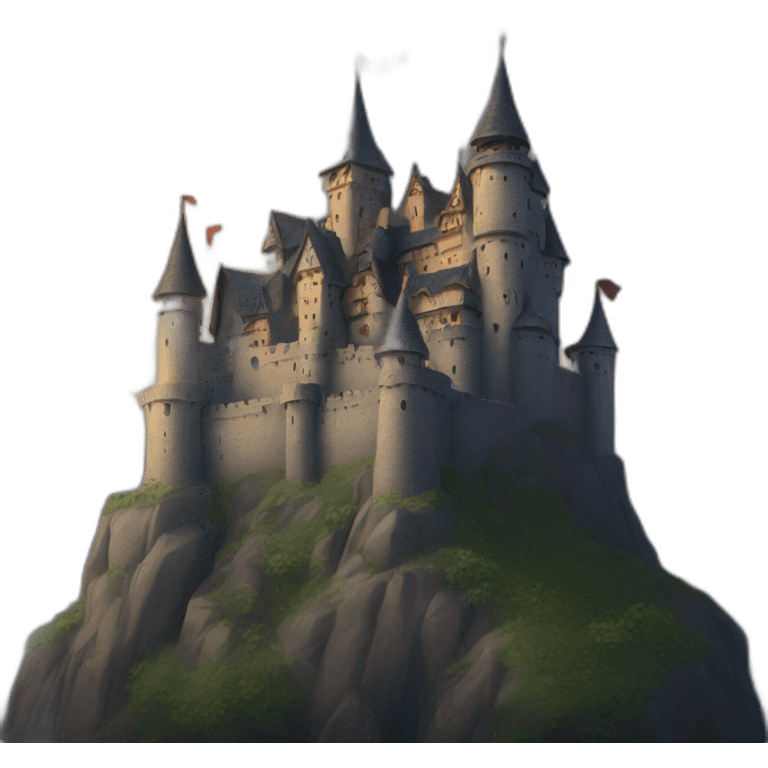 The gihbli howling castle emoji