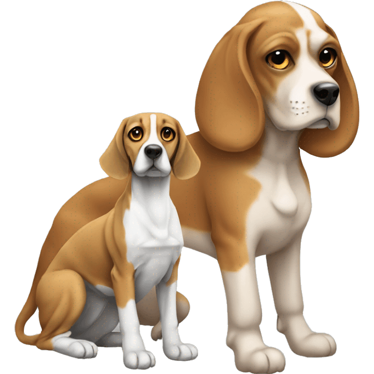 sphinx and beagle emoji