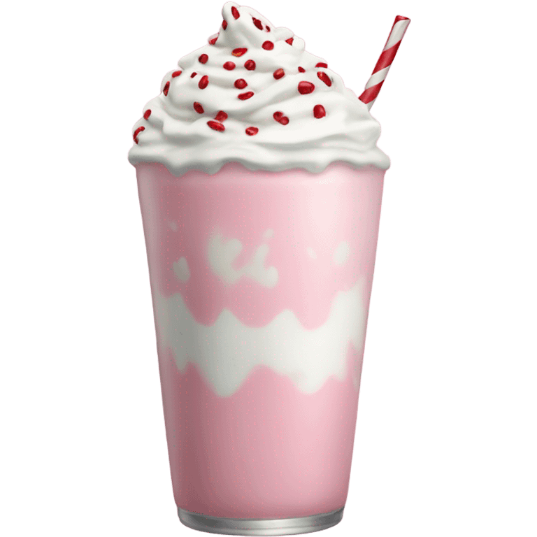 Peppermint milkshake  emoji